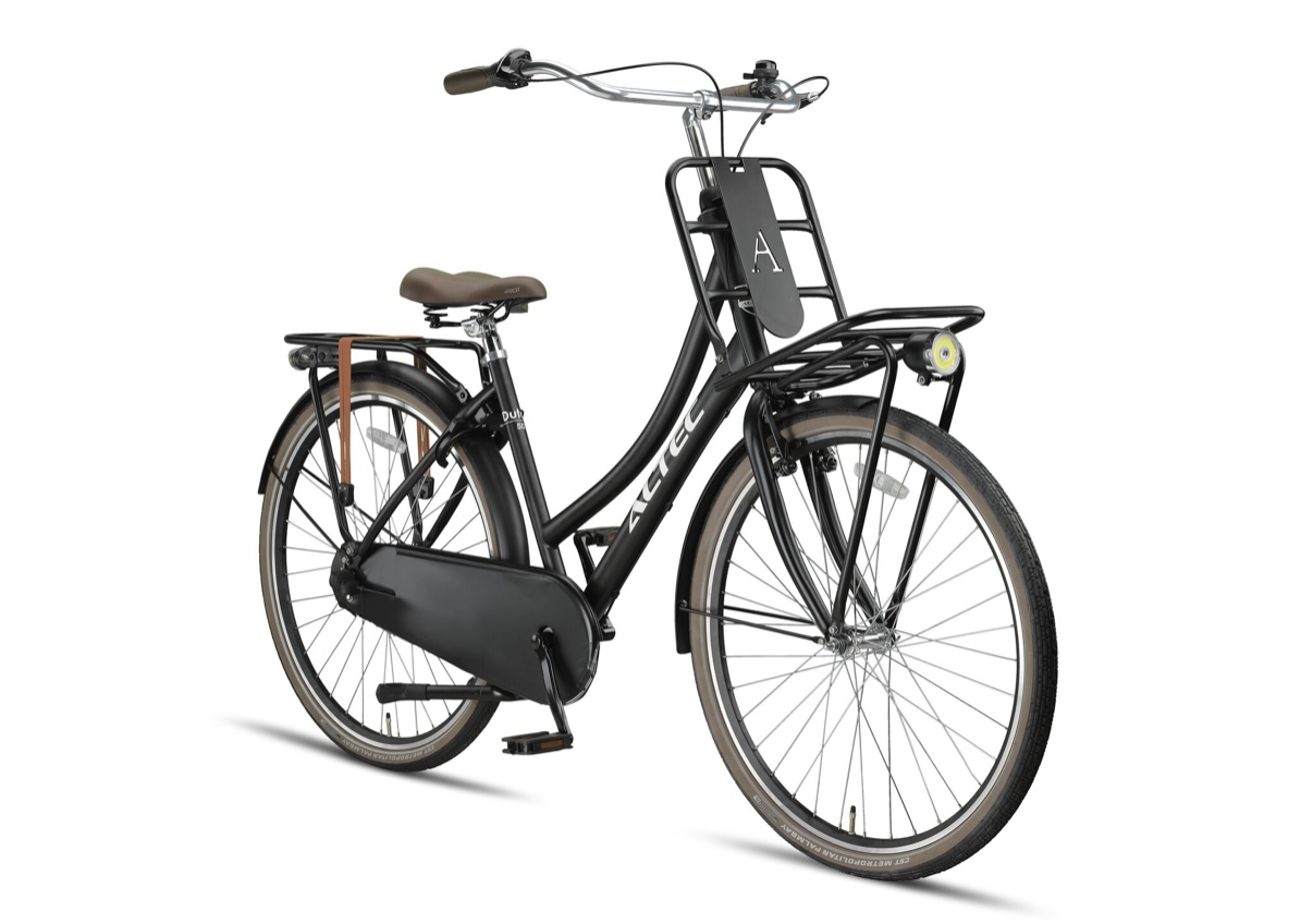 Altec Dutch Transportfiets 28 Inch Mat Zwart Shimano Nexus 3 Remnaaf